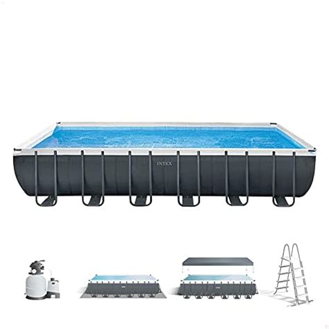 Intex 26374GN Piscina Ultra XTR Frame Rettangolare Con Pompa Filtro