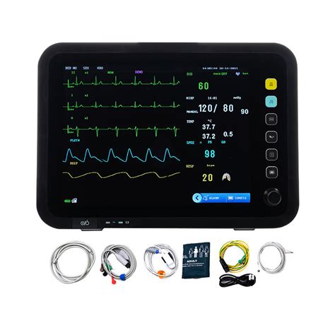 Medical Hospital Multi Parameter Patient Monitor With Built In