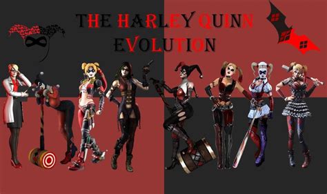 The Harley Quinn Evolution by dhyegh0 on DeviantArt