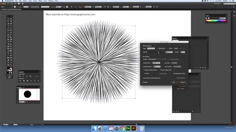 How To Create Effect Lines In Illustrator Using Symbol Stipple Plugin Intermediate Tutorial