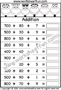 expanded form / FREE Printable Worksheets – Worksheetfun