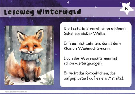 Leseweg Winterwald Auch Digital Interaktiv Zaubereinmaleins Shop