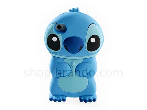 Iphone 44s Disney Moving Ears 3d Stand Stitch Phone Case Limited