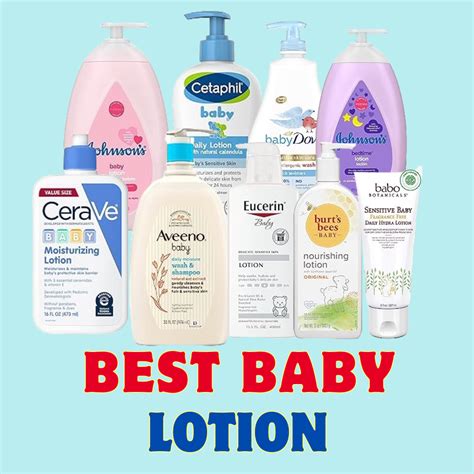 Best baby lotion For 2023 - Top Rated and Reviewed!