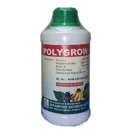 Ml Poly Grow Micronutrient Application Agriculture At Best Price