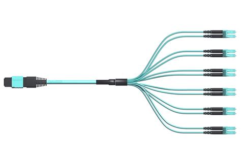 15ft Mpo Breakout Cable 12 Core Multimode