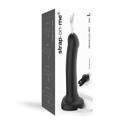 Strap on Me Squirting Cum Dildo semi réaliste éjaculateur 18cm