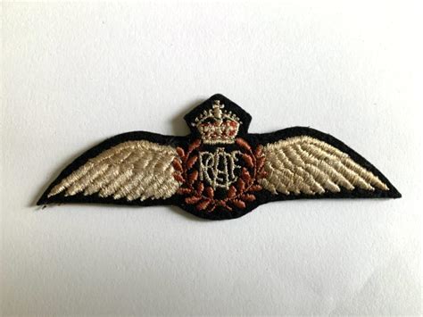 Bob Sims Militaria Wwii Royal Canadian Air Force Pilot Wing