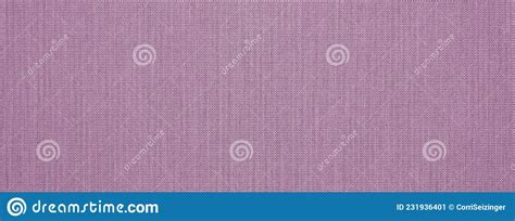 Pink Natural Cotton Linen Textile Texture Background Banner Panorama