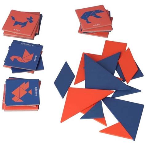 Vvikizy Tangram De Poche Vvikizy Jouet De Puzzle Tangrams Pour Enfants