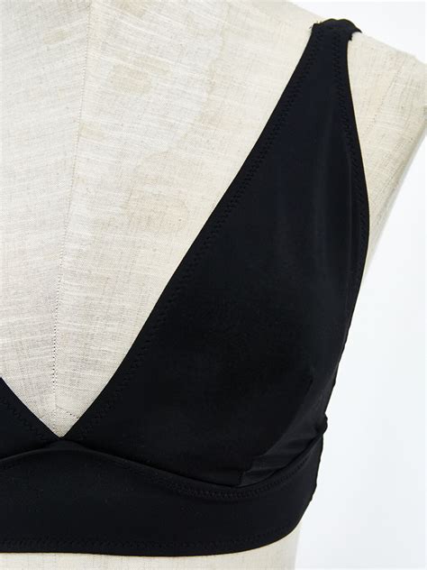 Siyah Kadın Düz Bikini Üst S DV Z CVL LCW