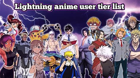 Top 72 Anime Lightning Users Best Vn