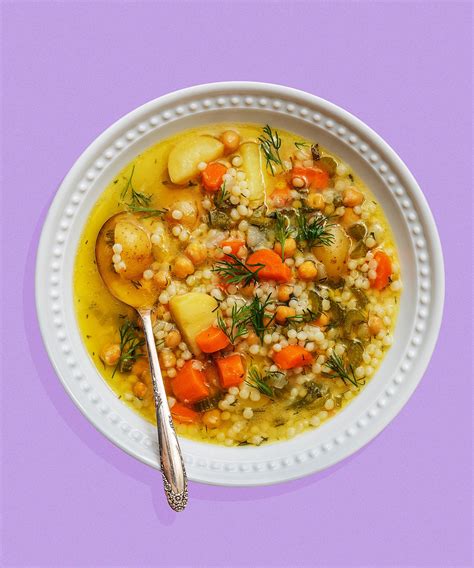 Chickpea and Couscous Soup | Exploring Vegan