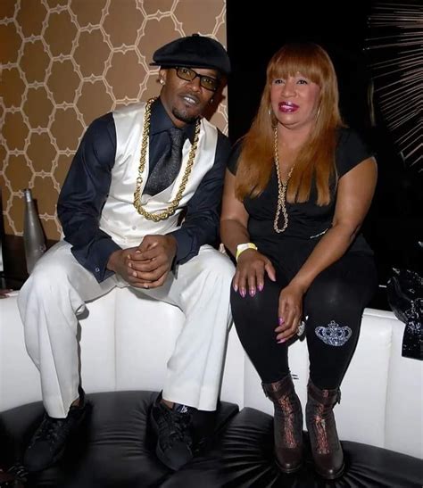 Jamie Foxx And His Mother Louise Annette Talley Dixon Celebrating Her