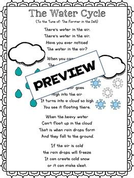 Water Cycle Poem Detective by Learning Littles | TpT