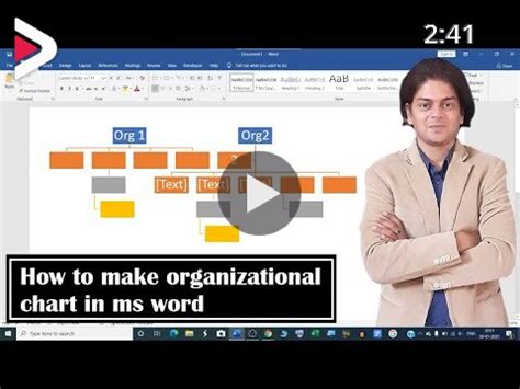 How To Make Organizational Chart In Microsoft Word How Do You Create