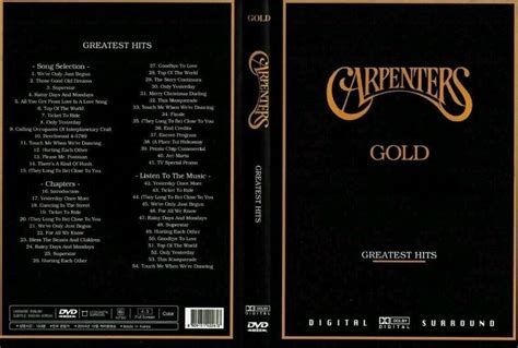 Carpenters GOLD Greatest Hits DVD New Sealed All Region EBay