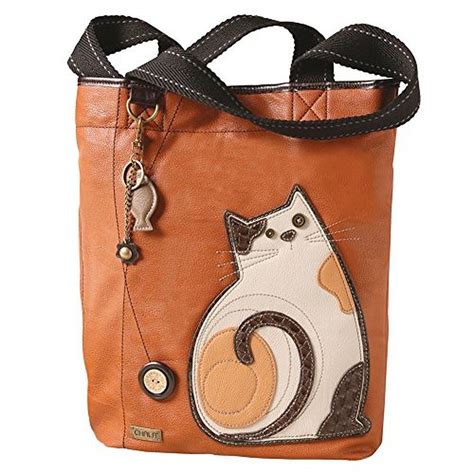 Shoulder Bags Chala Handbag Everyday Tote Lazzy Cat Orange Purse Bag W