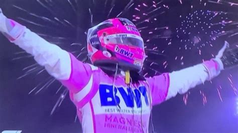 Checo Pérez consigue su primera victoria en la Fórmula Uno La