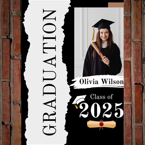Graduation Announcement Tear 4×6 – KultureFitz