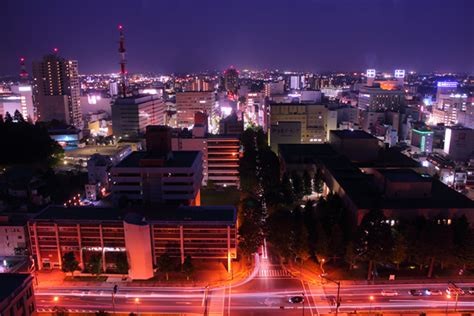 栃木県庁展望ロビーの夜景スポット情報 Yakei Memory 夜景フォトギャラリーサイト