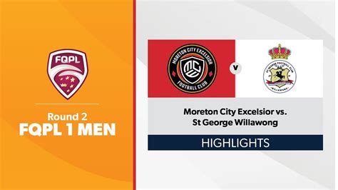 Fqpl Men Round Moreton City Excelsior Vs St George Willawong