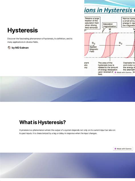 Hysteresis | PDF