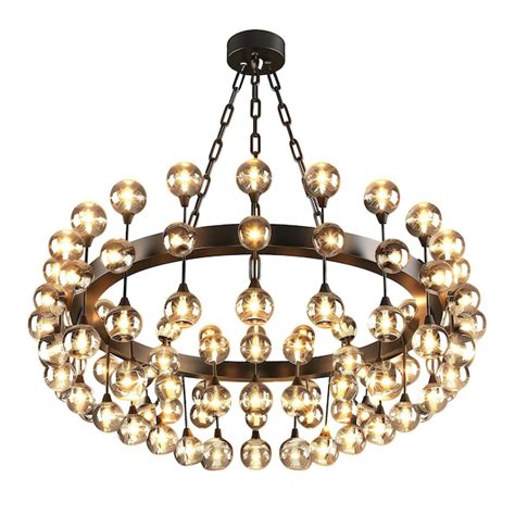 Modern and luxury chandelier | Premium AI-generated PSD