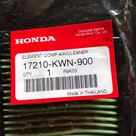 Jual Filter Udara Saringan Udara Honda Pcx Kwn Ori Shopee Indonesia