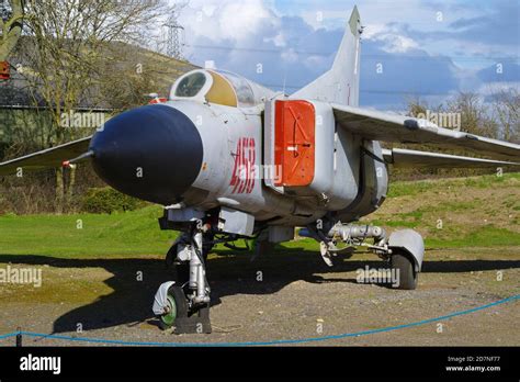 Mikoyan Gurevich Mig 23ML 024003607 07 Newark Air Museum Stock Photo