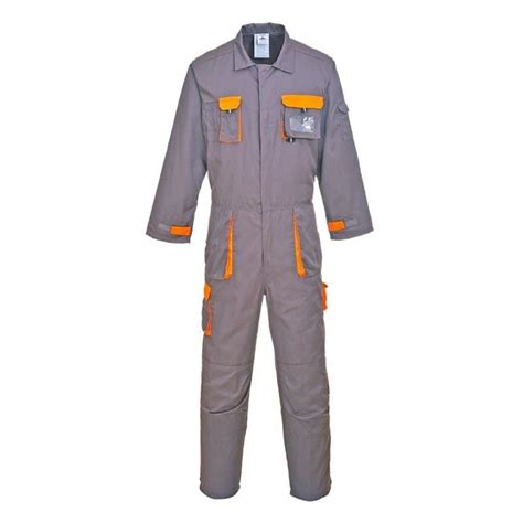 Portwest Combinaison De Travail TEXO CONTRAST Gris XL Leroy Merlin