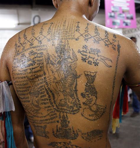 Thai Tattoo Thai Tattoo Muay Thai Tattoo Symbolic Tattoos