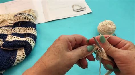 How To Knit Drop Stitches Youtube