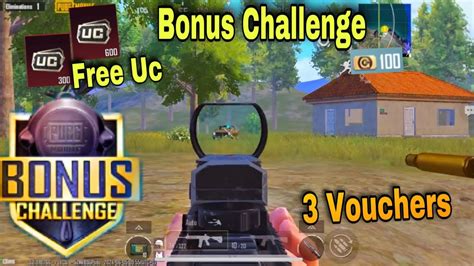 Bonus Challenge Vouchers Gameplay Bonus Challenge Pubg