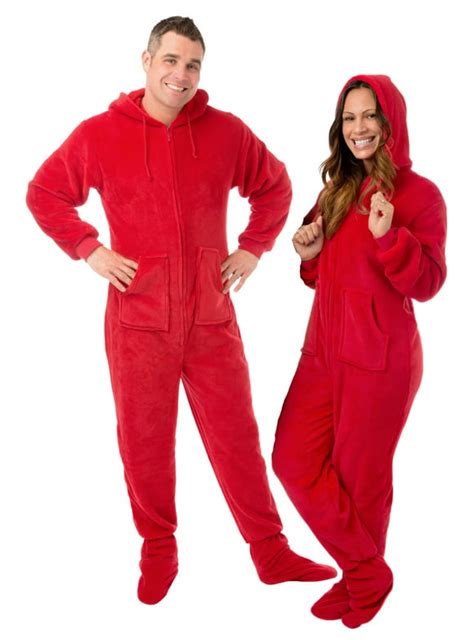 Footed Pajamas Adults