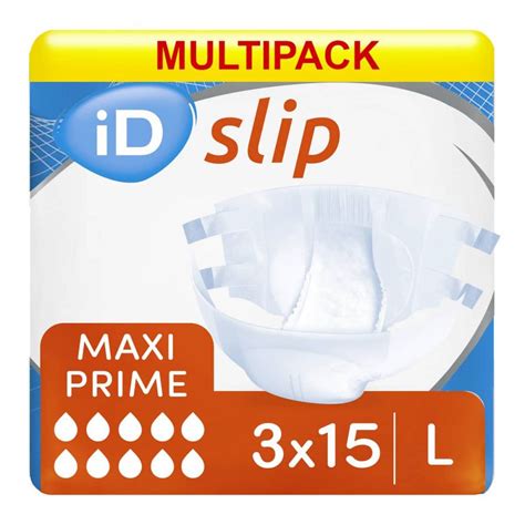 Multipack 3x ID Expert Slip Maxi Prime Large 4880ml 15 Pack