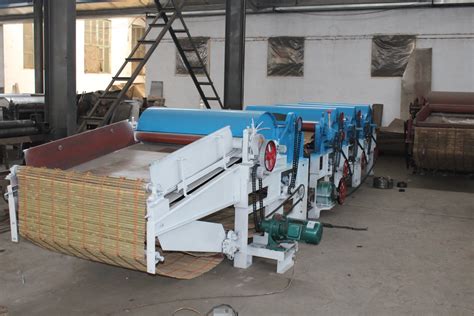 Textile Waste Recycling Machine Opener And Four Roller Cleaning Machine