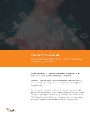 Fillable Online TRANSACTIONAL EMAIL Fax Email Print PdfFiller