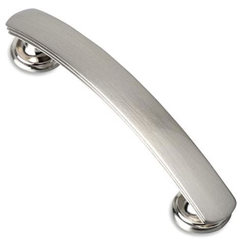 Southern Hills Brushed Nickel Cabinet Handles Pack Of 5 Screws