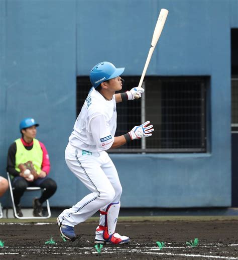 【日本ハム】野村佑希が今季実戦1号 紅白戦に白組「6番三塁」でスタメン出場し2回に先制ソロ プロ野球写真ニュース 日刊スポーツ