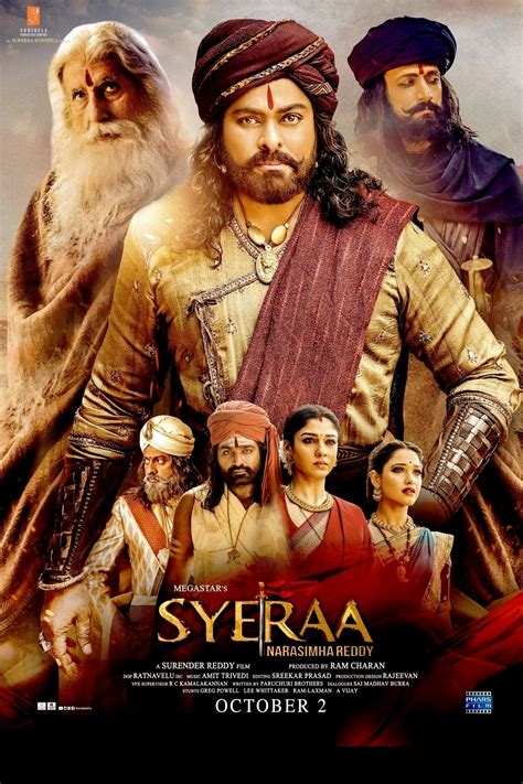 Sye Raa Narasimha Reddy Posters The Movie Database Tmdb