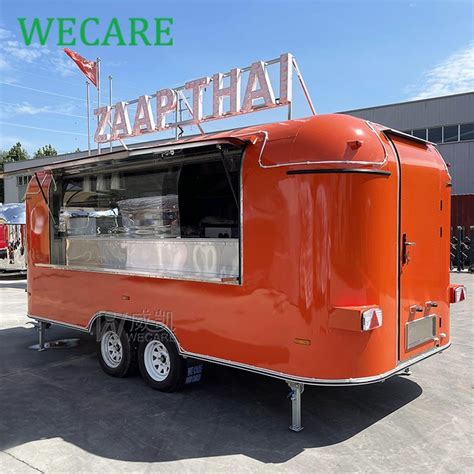 Wecare Smart Design Mobile Concession Food Carts Trailer Purchase