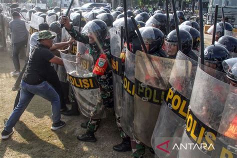 Latihan Sinergitas TNI Polri Dalam Pengamanan Pemilu 2024 ANTARA News