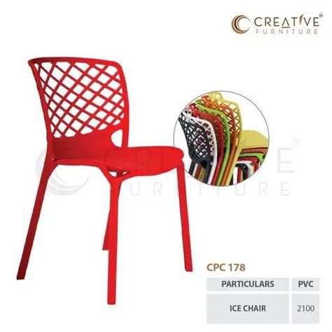 Creative Furniture Pvc Cafeteria Chair Seating Capacity At Rs