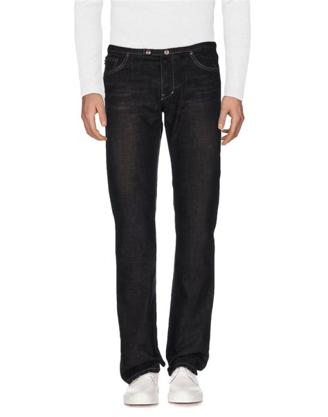 Dkny Denim Trousers In Black For Men Lyst