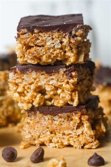 Peanut Butter Rice Krispie Treats Organically Addison