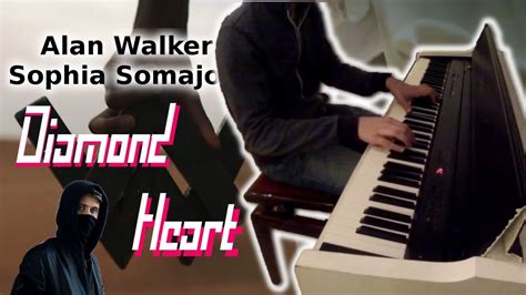 Alan Walker Diamond Heart Piano Cover By Wizario Youtube