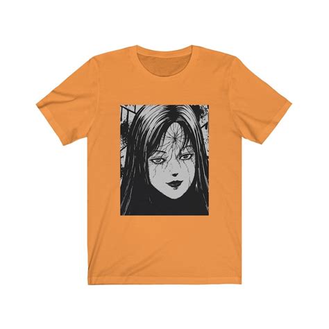 Tomie Junji Ito Uzumaki T Shirt Manga Anime Guro Japan Etsy