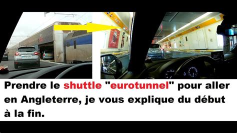 Shuttle Eurotunnel Sous La Manche Pour Aller En Angleterre En Voiture