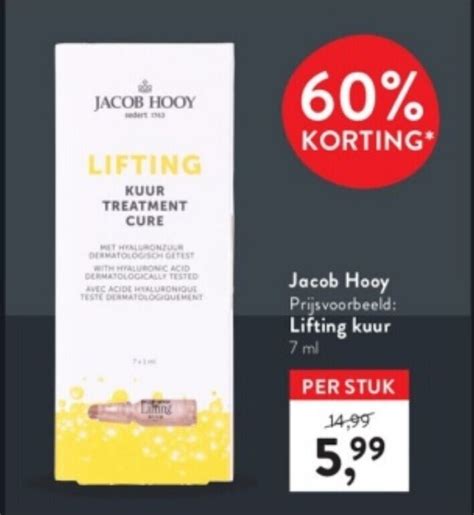 Jacob Hooy Lifting Kuur Ml Promotie Bij Holland Barrett